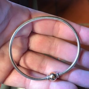 Sterling silver 14k cape cod bracelet